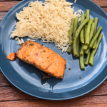 Rosemary maple salmon